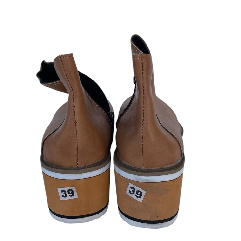 Platform Ankle Boot - Tan - image 5